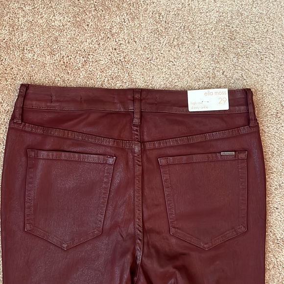 NWT Ella Moss Slick High Rise Skinny Ankle Jeans - Picture 7 of 10
